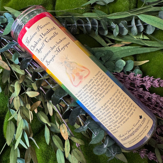 Chakra Balancing Reiki Charged Magic Spell Candle