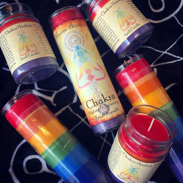 Chakra Balancing Reiki Charged Magic Spell Candle