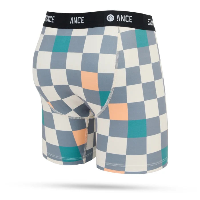 Stance Chef Check Boxer Brief back view