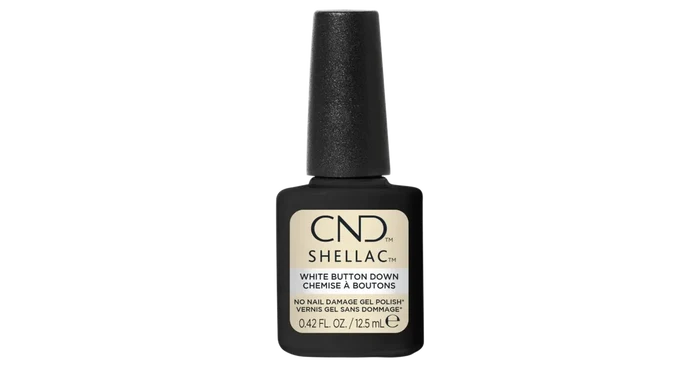 CND Shellac - White Button Down (0.42oz) - NEW