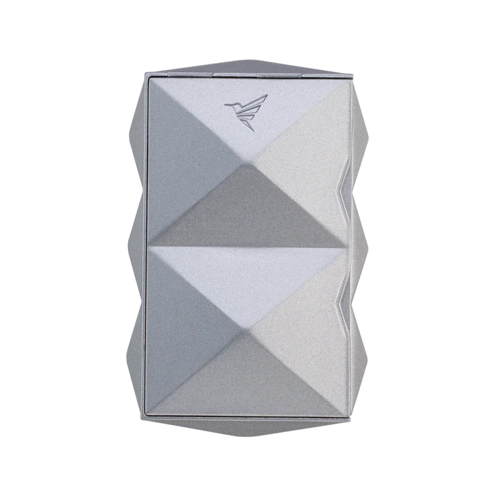Colibri Quasar Silver Straight Cut and V-Cut Cigar Cutter - CU720T2
