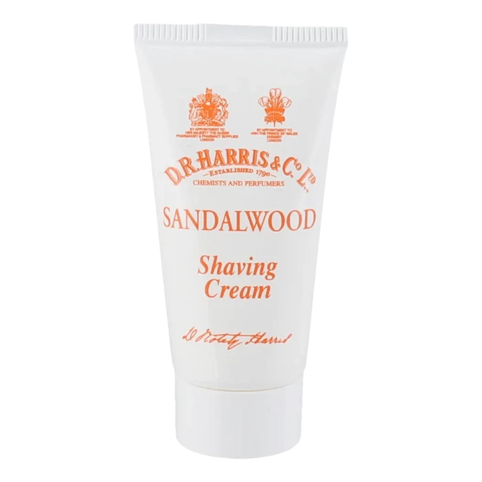 D. R. Harris barberkrem i tube - Sandalwood