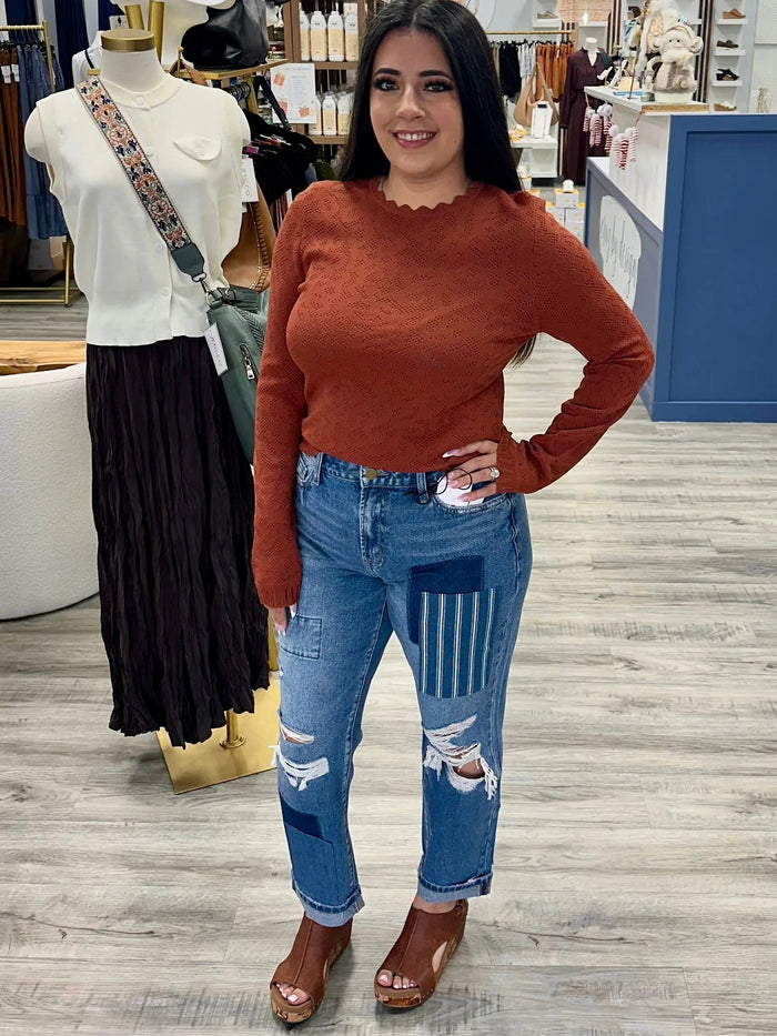 Daphne Knit Sweater current air