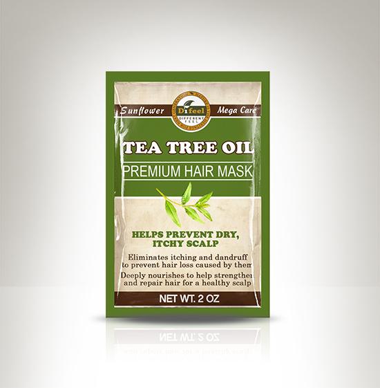 DIFEEL PREMIUM HAIR MASK- TEA TREE OIL 1.75 OZ.