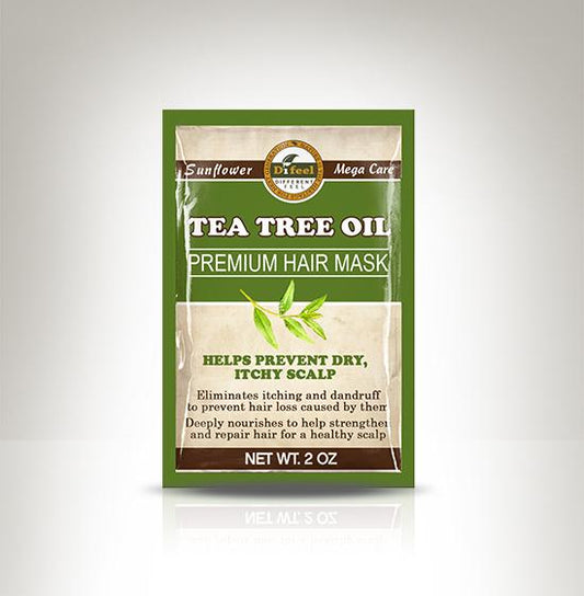 DIFEEL PREMIUM HAIR MASK- TEA TREE OIL 1.75 OZ.
