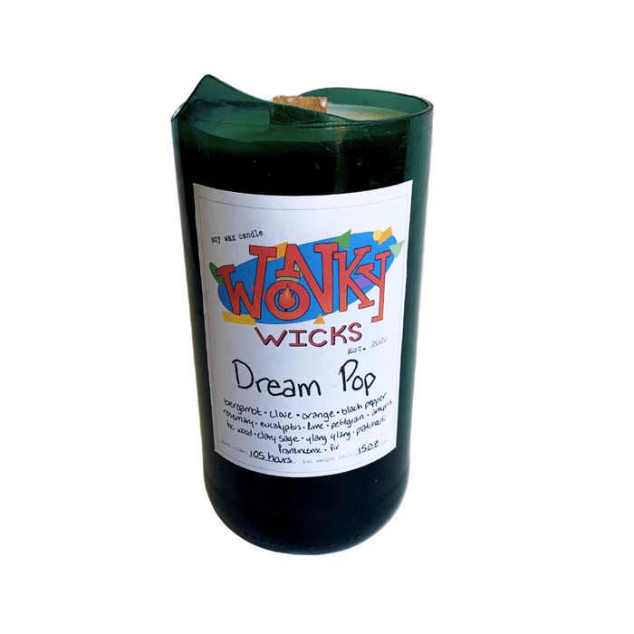 DISCONTINUED - Dream Pop Soy Wax Candle | Wonky Wicks