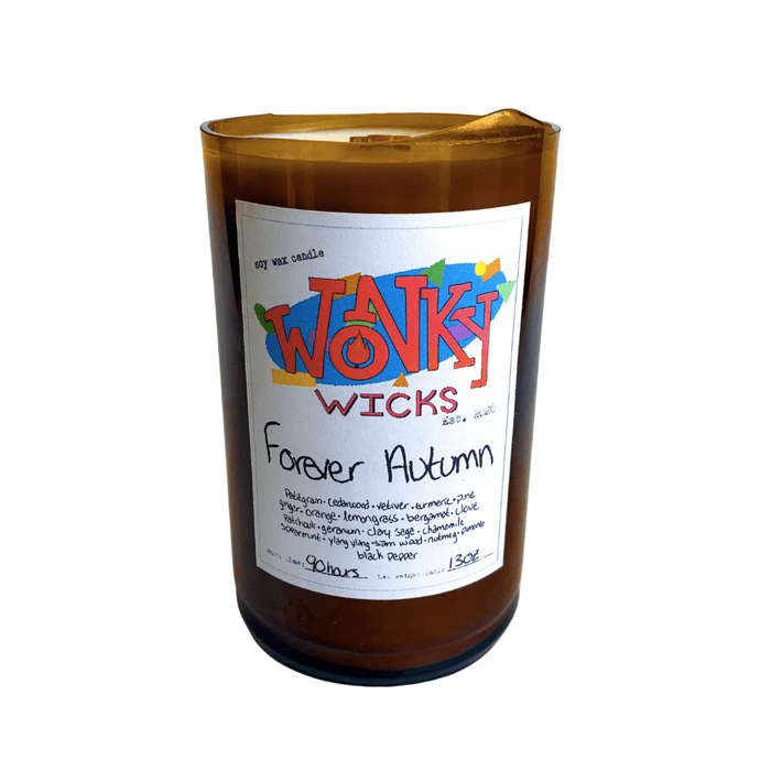 DISCONTINUED - Forever Autumn Soy Wax Candle | Wonky Wicks