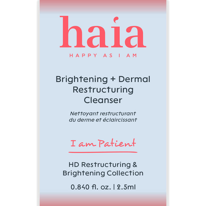 Discontinued - I am Patient  | 1:  Brightening + Dermal Restructuring Cleanser | haia