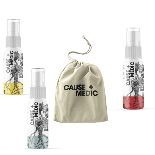 DISCONTINUED - Travel Gift Set (3.4 oz) | Cause + Medic