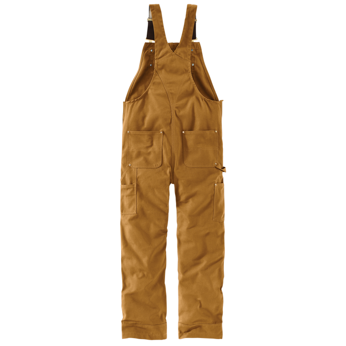 DUCK BIB OVERALLS - 211-Carhartt Brown | Carhartt 102776