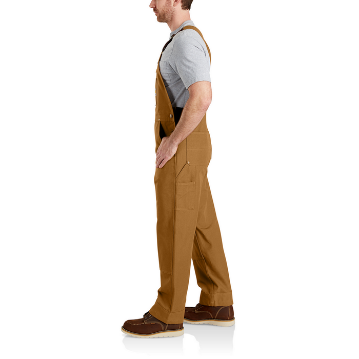 DUCK BIB OVERALLS - 211-Carhartt Brown | Carhartt 102776
