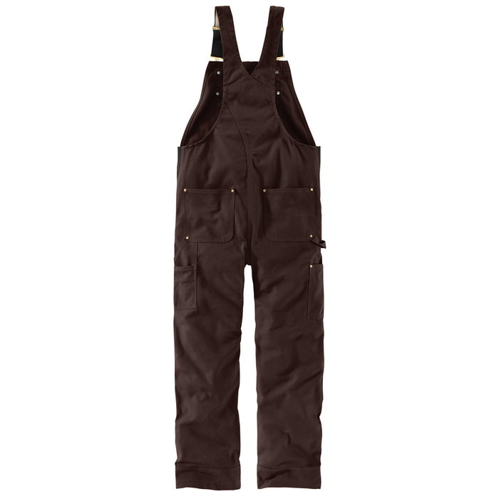 DUCK BIB OVERALLS - DKB-Dark Brown | Carhartt 102776