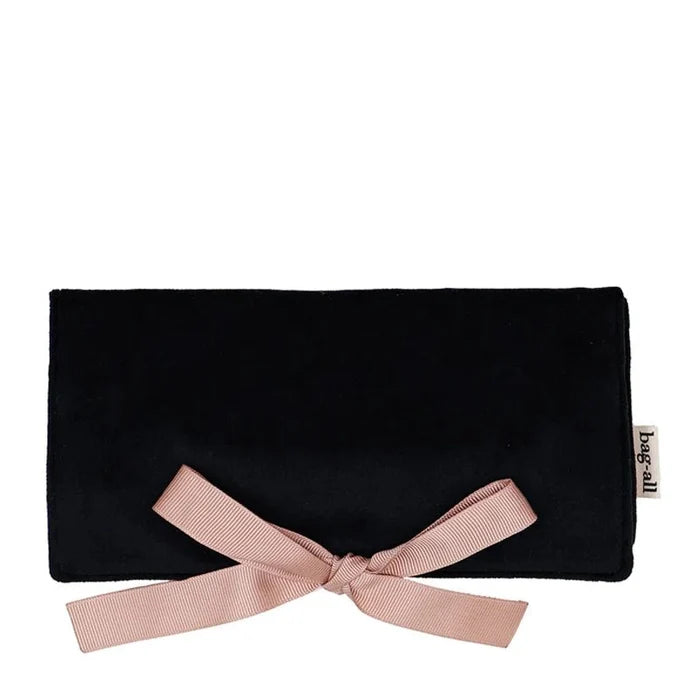Eco Velvet Foldable Jewelry Organizer Travel Case Set