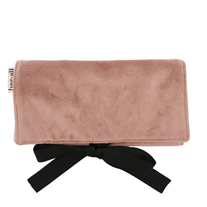 Eco Velvet Foldable Jewelry Organizer Travel Case Set