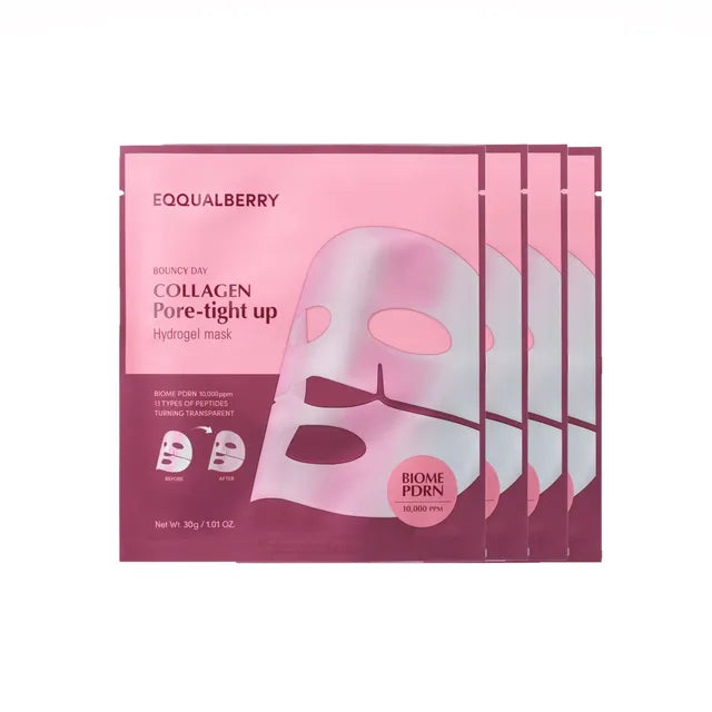 Eqqualberry Collagen Pore tight up Hydrogel Mask