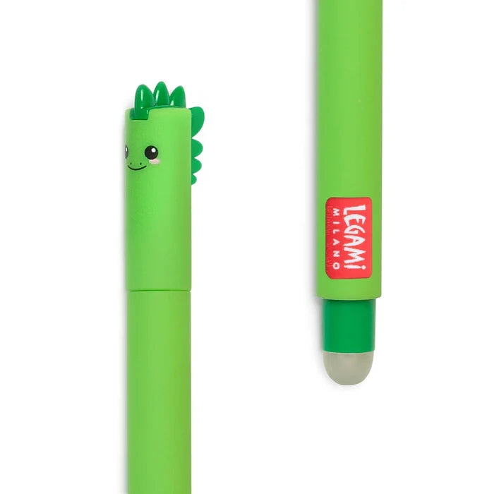 Erasable Gel Pen - Dino - Close Up Cut