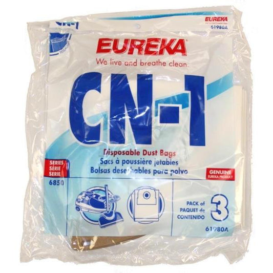 Eureka Vacuum Bags 3pk Part 61980