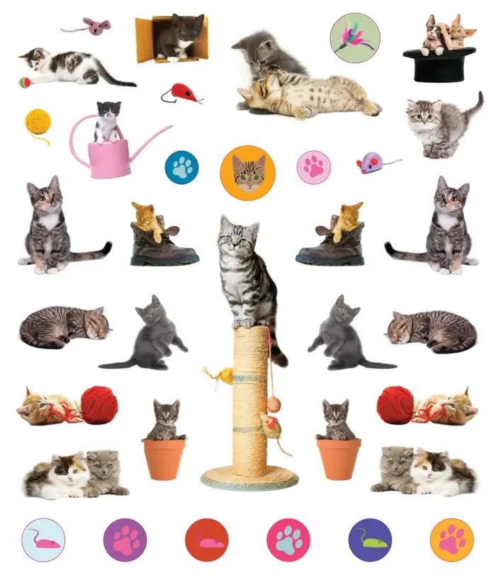 Eyelike Stickers - Kittens