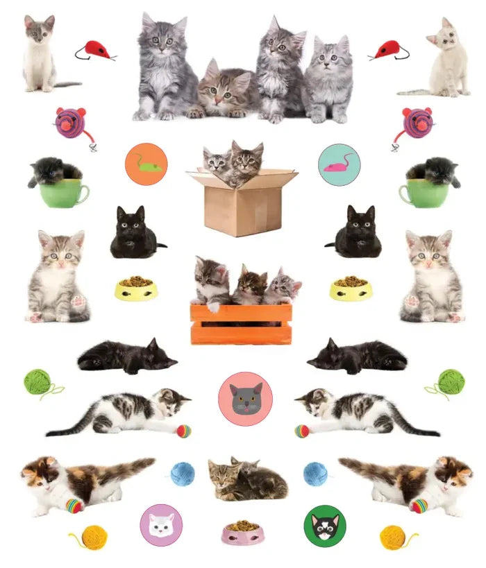Eyelike Stickers - Kittens