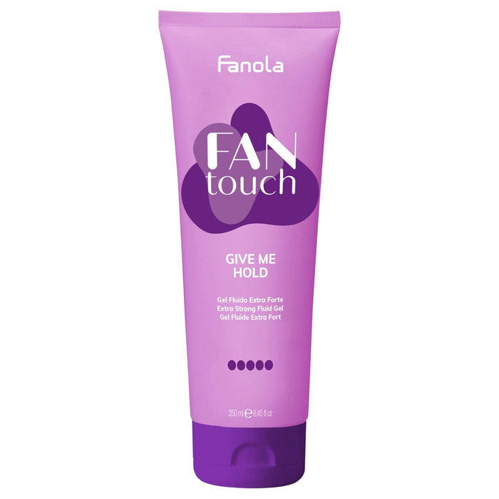 Fanola Fantouch Give Me Hold Extra Strong Fluid Gel 250ml - Hairdressing Supplies