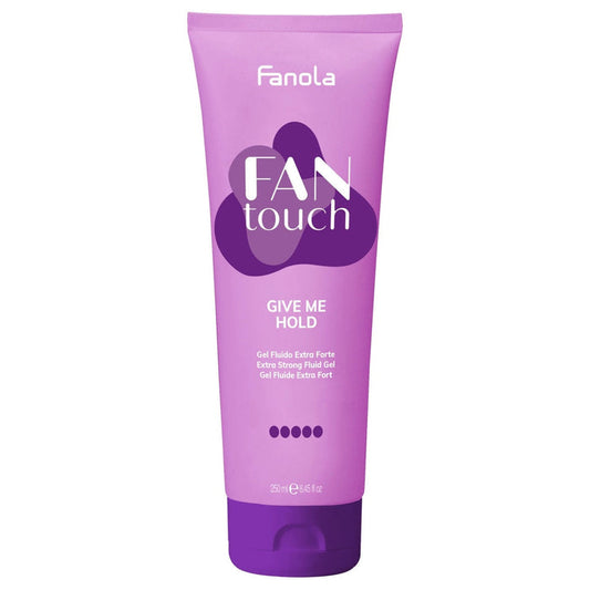 Fanola Fantouch Give Me Hold Extra Strong Fluid Gel 250ml - Hairdressing Supplies