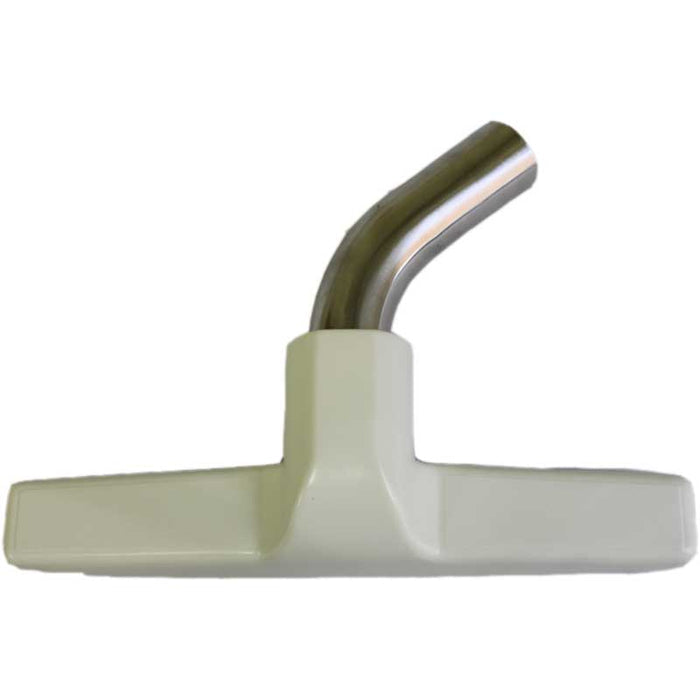 FitAll Floor Brush, White w/ Horsehair & Metal Elbow, Part 32-1500-91