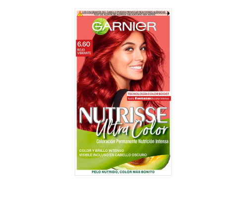 Garnier Nutrisse 6.60 Ultra Fiery Red Permanent Hair Dye