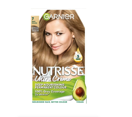 Garnier Nutrisse 7 Dark Blonde Permanent Hair Dye