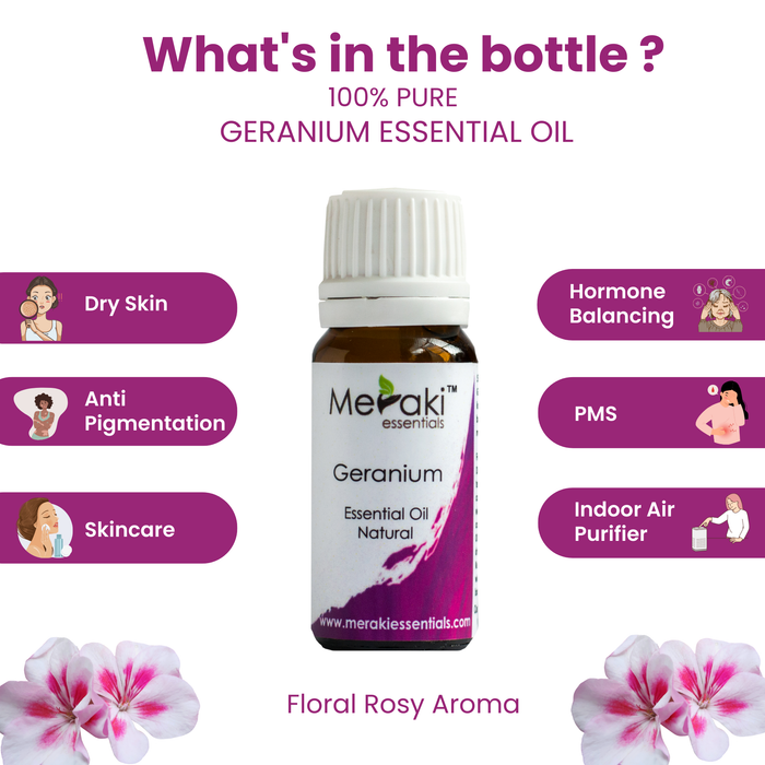 Geranium Essential Oil - Meraki Essentials