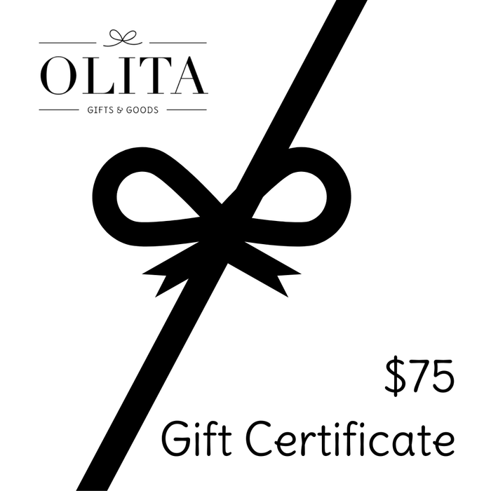 Gift Certifcate - Olita Gifts & Goods