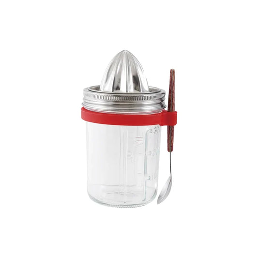 Glass Jar & Juicer 10oz. #DG1342