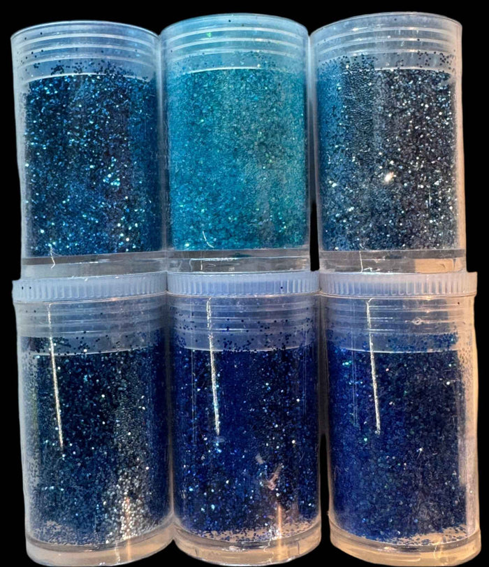 * Glitter Sample Pack - 32 Ultra Fine Glitter Holographic Colors