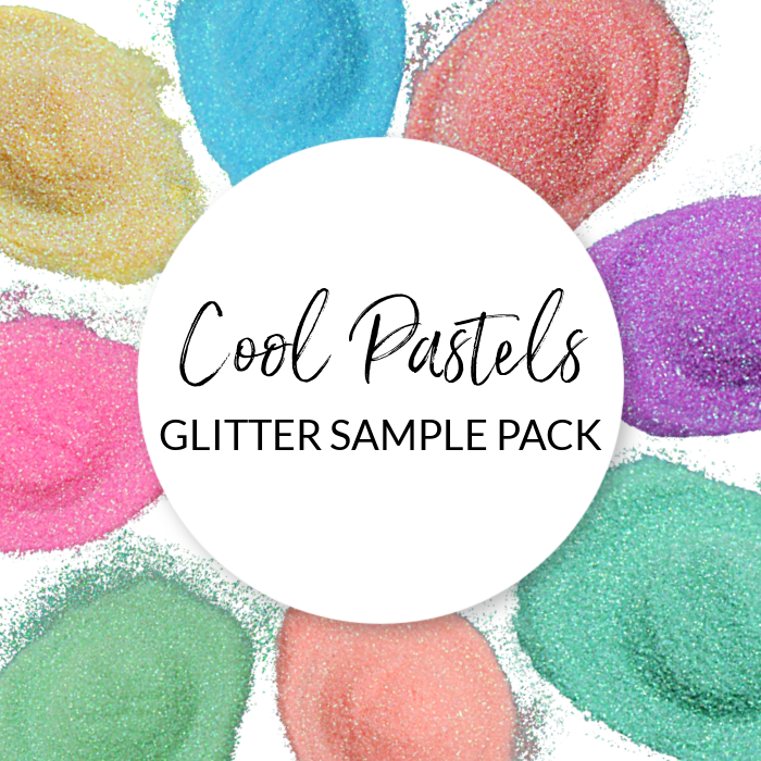 * Glitter Sample Pack - Cool Pastels - NorthWood Candle & Craft