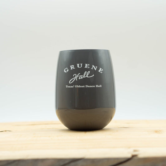 Gruene Hall Logo Symglass Wine Glass 12oz.