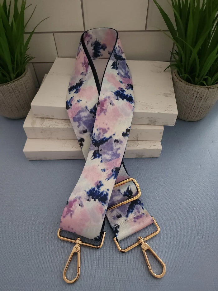 Pink/Purple/Navy Watercolor