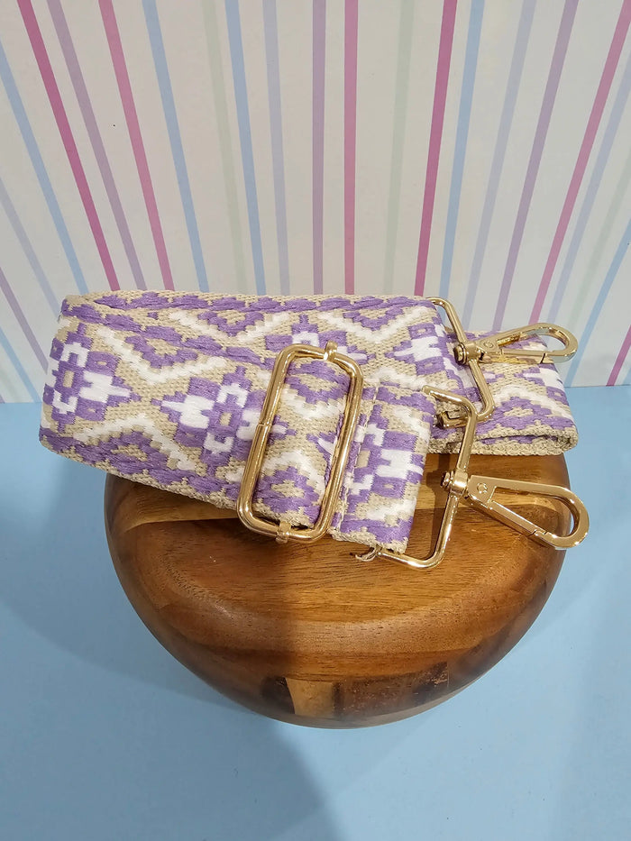 Purple multi print