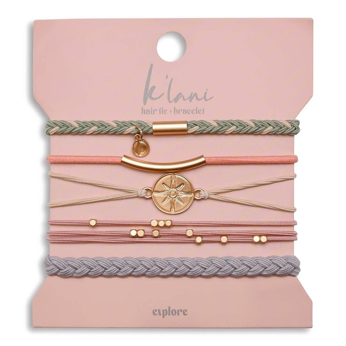Hair Tie Bracelets-Explore