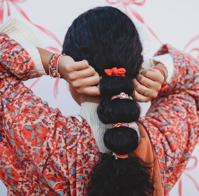 Hair Tie Bracelets-Joy (Holiday)