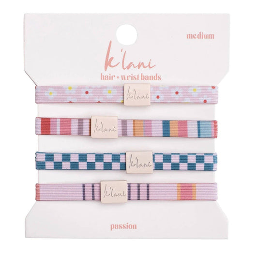 Hair Tie Bracelets-Passion