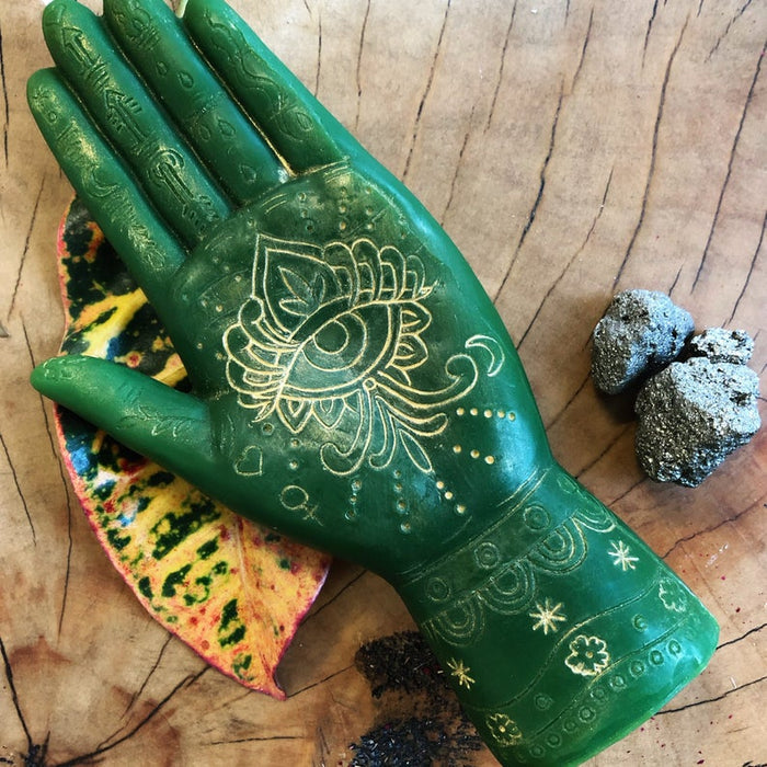 Hand Shaped Candle