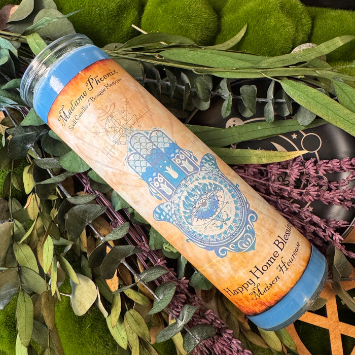 Happy Home Magic House Blessing Spell Candle