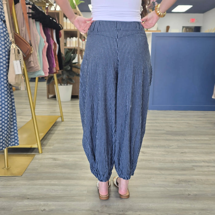 Harper Pinstripe Pants Rae Mode