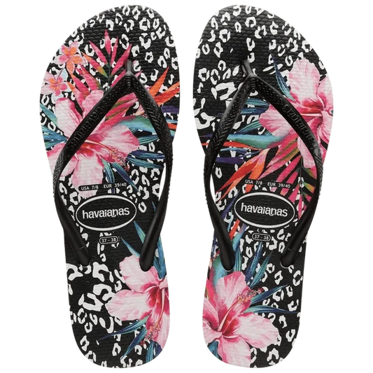 Havaianas Slim Animal Floral - Taryn x Philip Boutique