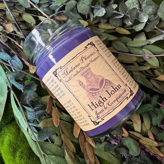 High John the Conqueror Magic Spell Candle