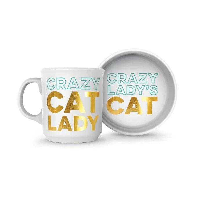 Howligans Mug and Cat Bowl