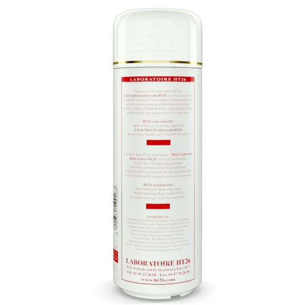 HT26 PARIS - Multi Lightening Body Lotion & Remove Dark Spots - ShanShar Beauty : The world of beauty.