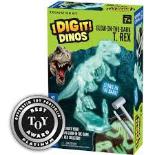 I Dig It Dinos Glow In The Dark T-Rex Excavation Kit