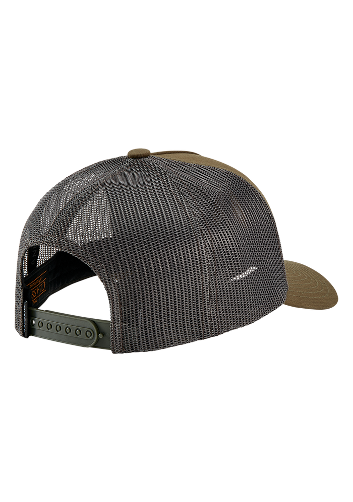 Iconed Trucker Hat - Dark Olive