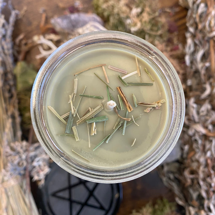 Sweetgrass Blessing Magic Spell Aromatherapy Candle