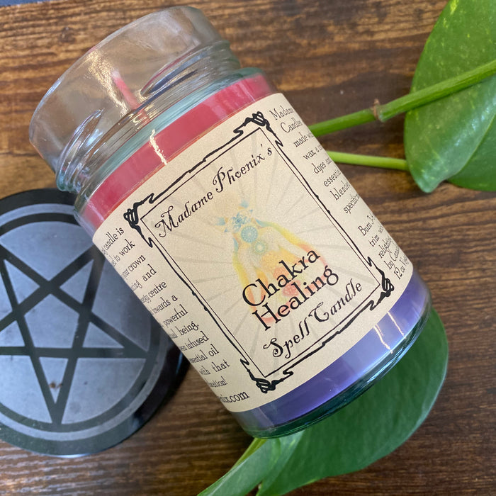 Chakra Balancing Reiki Charged Magic Spell Candle